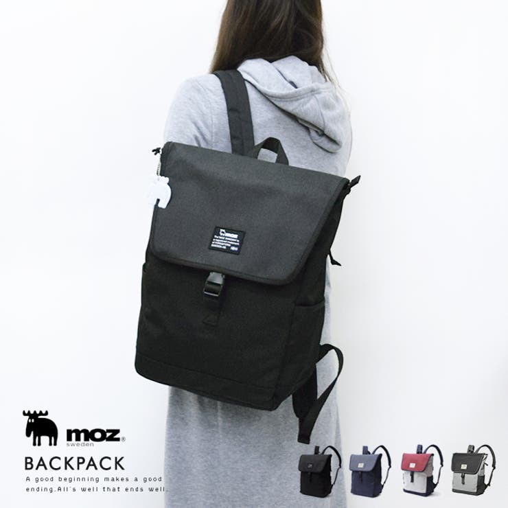 【10％OFFクーポン！7/26(日)1:59まで】LIFE STYLE ablana moz リュック レディース バッグ おしゃれ 大容量 A4 B4 MOZ バッグ バックバックパック 通学 通勤 習い事 マザーバッグ 鞄 北欧 デザイン モズ モ｜SHOPLIST