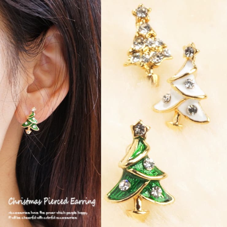 CHANEL　クリスマスツリーピアス cd226c75ae3c185044730887204b5a