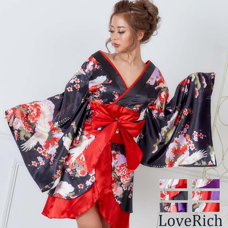 【10％OFFクーポン！5/7(木)9:59まで】アクセサリーショップPIENA 和柄着物ドレス キャバドレス 女性用 和柄 衣装 ダンス よさこい 花魁 コスプレ 派手 柄物 インパクト 華やか ワンピース・ドレスアクセサリーショップPIENA 和柄