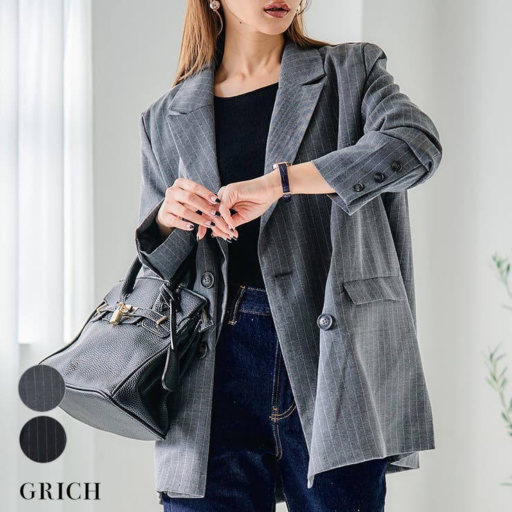 楽天市場】ピンストライプ テーラードジャケット【7633円クーポン利用