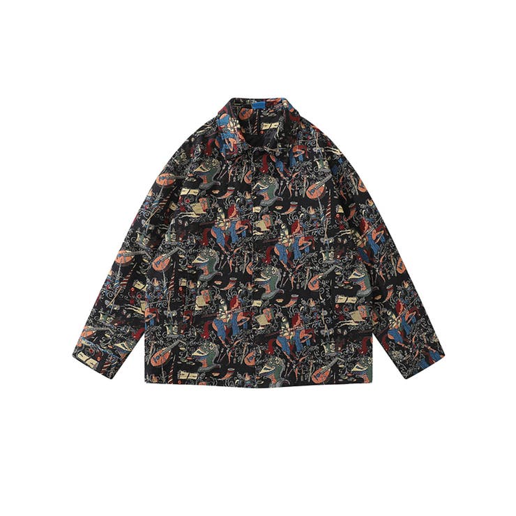 楽天市場】ジャケット メンズ コーチジャケット ジャガード アメカジ