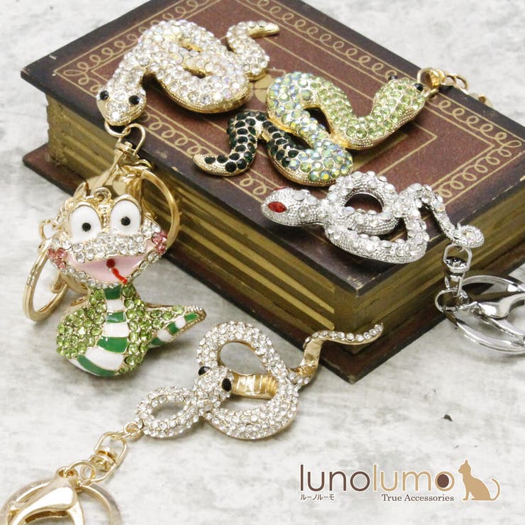 楽天市場】宝石 ジュエル スネーク キーホルダー 蛇 SNAKE ジュエリー