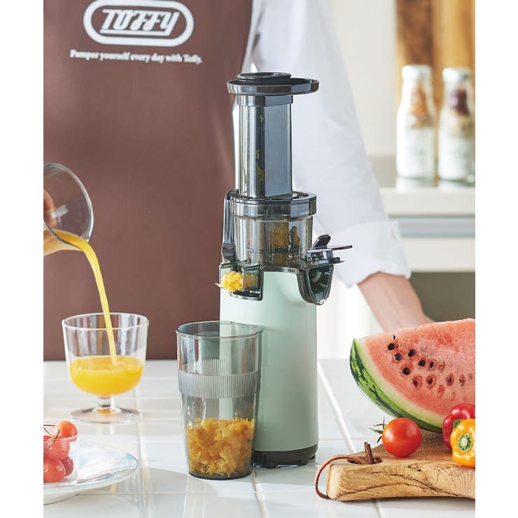 【10％OFF引き換え証！6/11(木)1:59まで】Toffy store 【Toffy/トッフィー】 ミニスロージューサー 食器・勝手もと装置