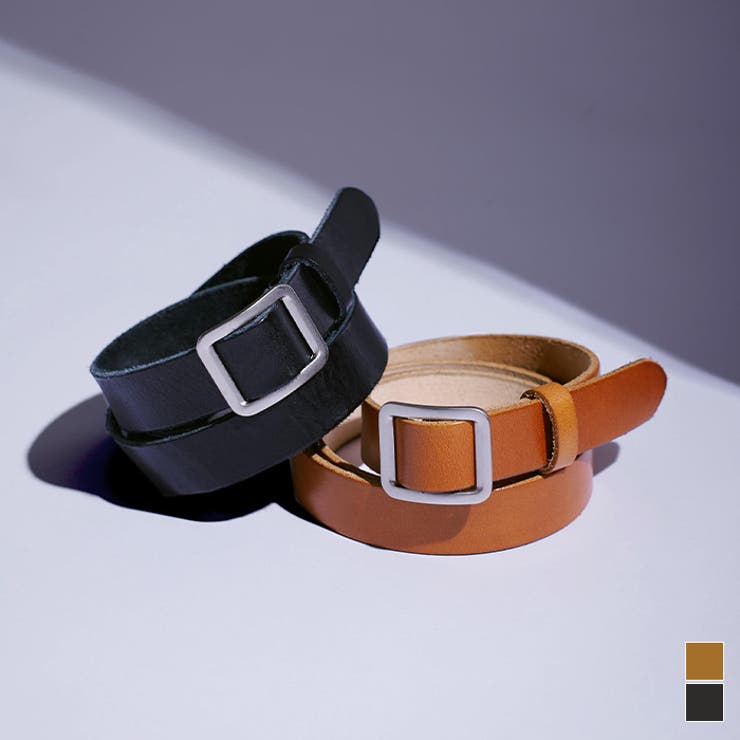 楽天市場】ホールレスレザーベルト 小物 レディース ベルト