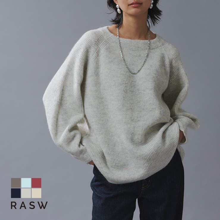 楽天市場】LILLY LYNQUE【Fox Knit】 リリーリン ボリュームスリーブの