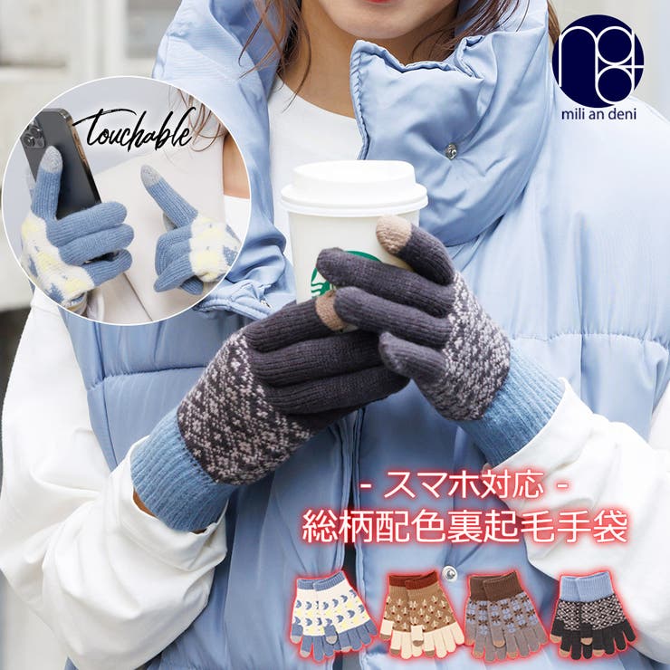 楽天市場】【1000円ポッキリ☆】裏起毛スマホタッチ手袋 フリーサイズ