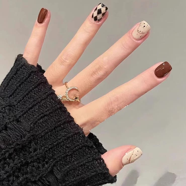 チョコ。 ネイルチップ 572fae08e07cdfe28ffaaac51d8825