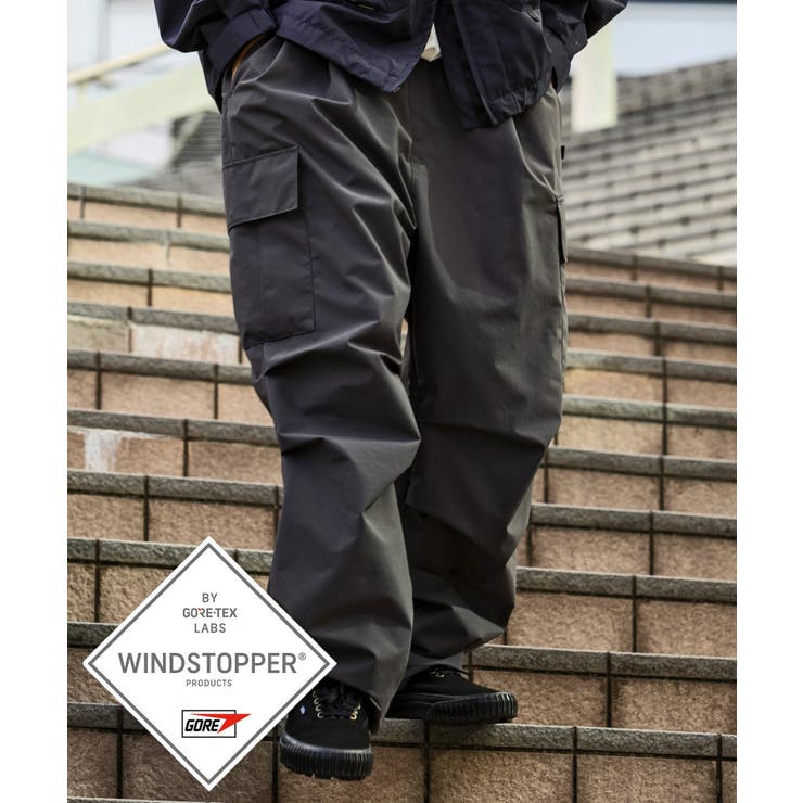SHIFFON  +phenix つけ加えるアリゾナ州の州都 JUNGLE FATIGUE PANTS ジャングルファティーグパンツ WINDSTOPPER(R) 売り物 by GORE TEX LABS 防風 耐水 メンズ 今めかしい かっこいい ブランド名