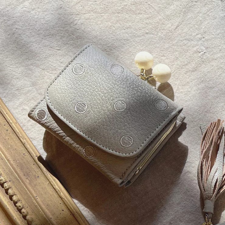 UNBILLION ペルケ perche / アクリル玉三つ折りミニサイフ 財布|SHOPLIST