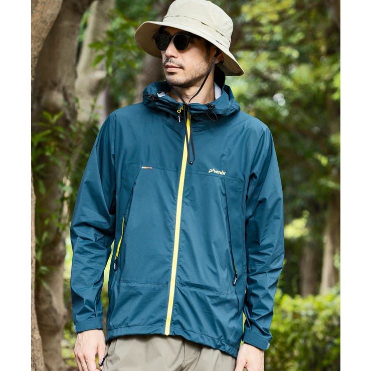 SHIFFON  phenix OUTDOOR フェニックスアウトドア DWR LIGHT MOUNTAIN PARKER DWR ライト マウンテンパーカー 撥水 耐水 ストレッチ 快適 メンズ おしゃれ かっこいい ブランド アウトドア レジャー ス