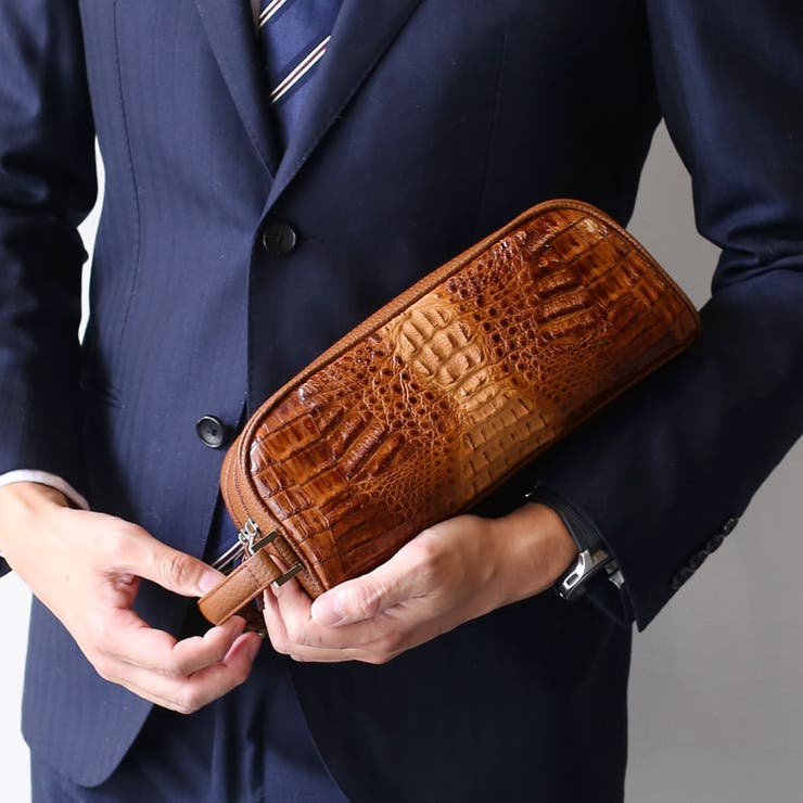sankyo shokai  カイマン 牛皮 ダブルジッパー 二つ目 御徒面子 メンズ クラッチペダル 革 手持ち 成人男性 手持ち部分 冠婚葬祭 華燭の典 古典派音楽 今めかしい 本革 旅する 寄りあい お出掛け かばん 嚢 華燭の典 生まれ落ちる日 差し上げ物 差し上げ物