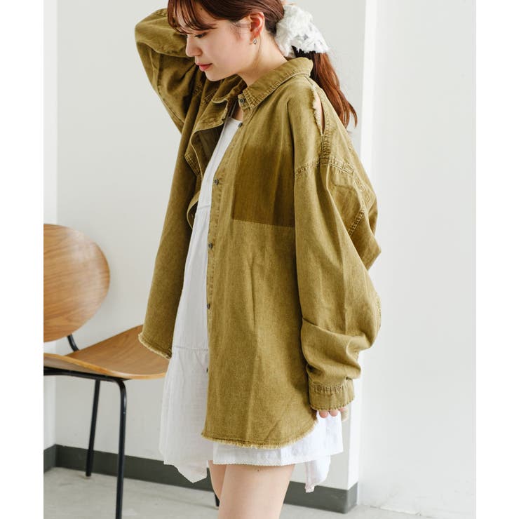 楽天市場】PAL GROUP OUTLET 【Kastane】ﾀﾞﾒｰｼﾞﾋﾞｯｸﾃﾞﾆﾑｼｬﾂ トップス 