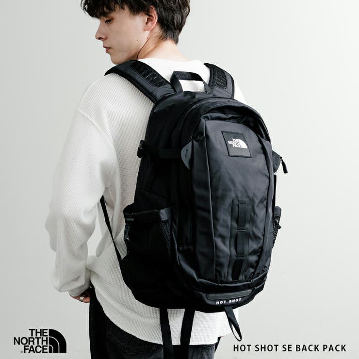 Rocky Monroe THENORTHFACE HOTSHOT バックパック ホットショット ノースフェイス デイパック リュック バッグ 鞄 大容量 ノートPC タブレット A4収納 通学 通勤 アウトドア ハイキング 旅行 カジュアル シンプル｜SHOPLIST