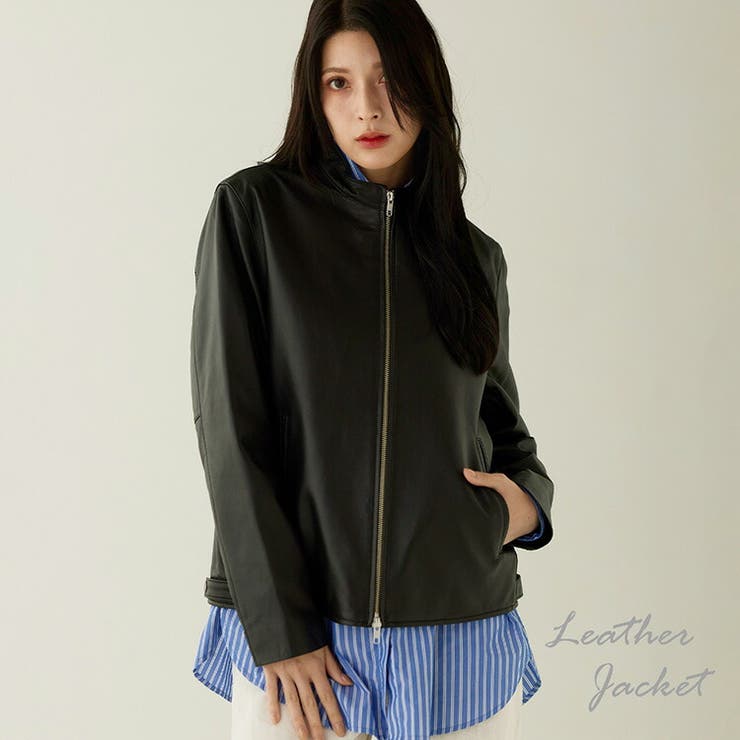 sankyo shokai なめし革上衣 レディース ホンブルグ帽 子ヒツジ なめし革 照明ランプ色つや やわらか 飛び切り 軽さ 本革 上衣 成人女性 アウター 秋 冬 春 ライダース 分かりやすい 向こう見ず パステル色の