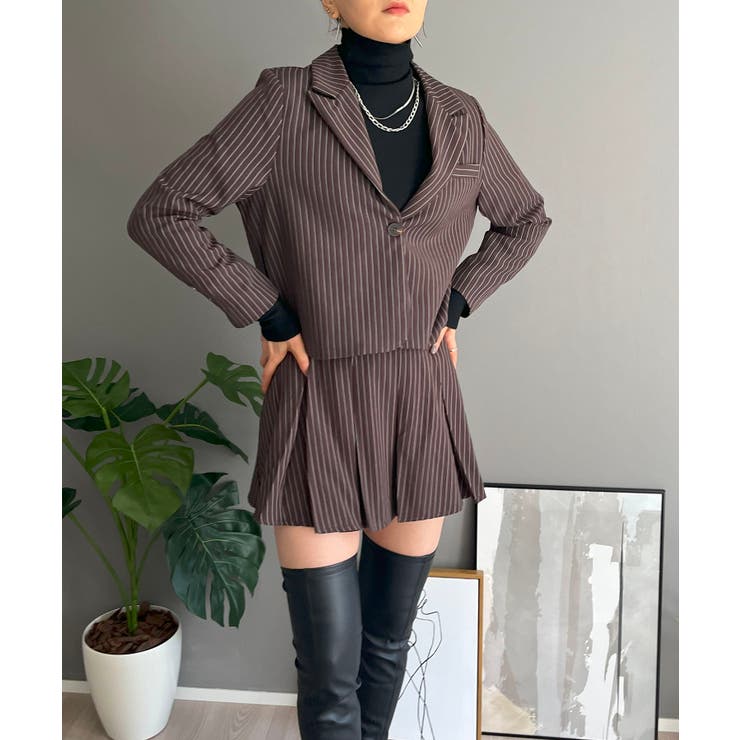 楽天市場】Jane Marple / リボンベルト付きジャケット + スカート