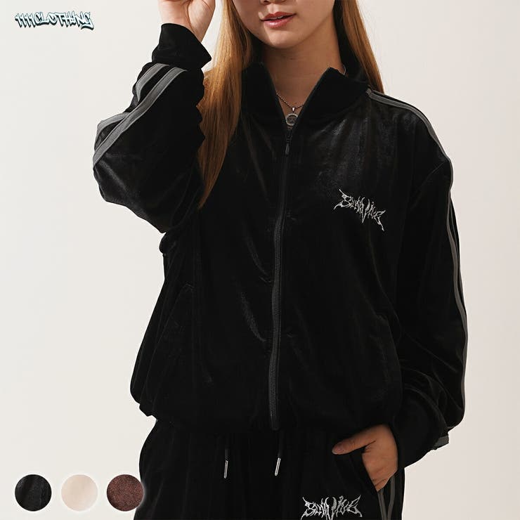 ONE 4 PREMIUM 天鵞絨 貨物自動車上衣 メンズ ジップアップジャケット レディース zip 上衣 丈短かめ 遊撃手 プルオーバー 上 セットアップ 能力のある ロゴタイプ刺しゅう 袖伝達ルート 秋服 冬服 秋冬 韓国流行り物 表どおり系 ブランド名 同盟罷業