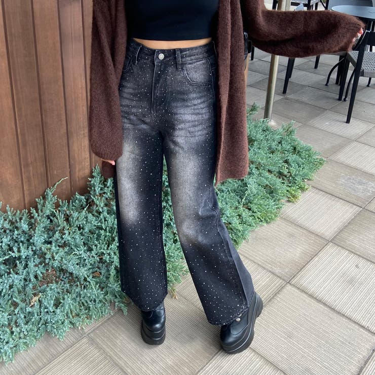 楽天市場】DAMAGE ONE TUCK WIDE STRAIGHT DENIM (Jie-STD-PT24) 24SS