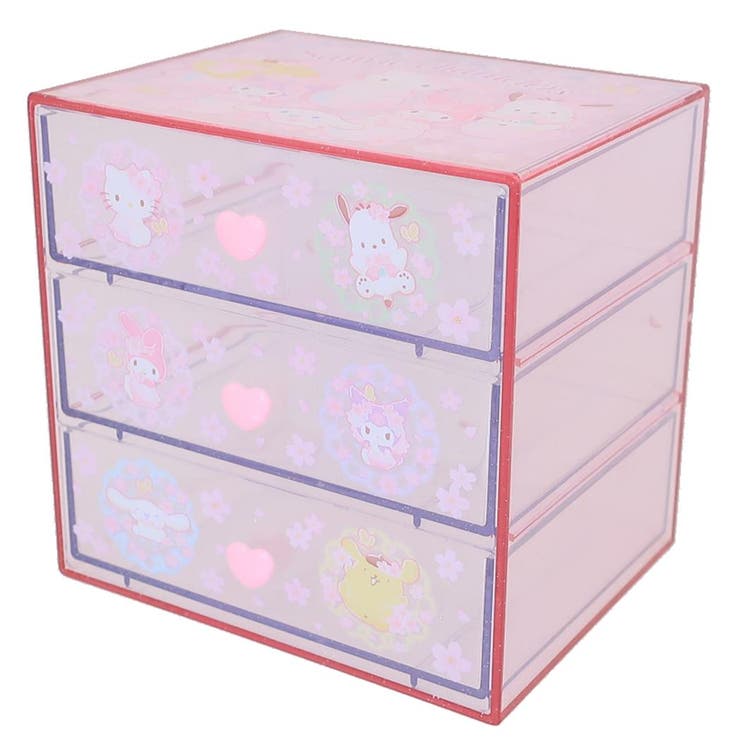 楽天市場】サンリオキャラクターズ 卓上収納 キャラチェスト サンリオ