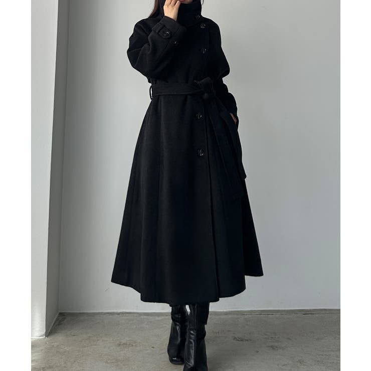 楽天市場】Louere Louere 2wayハイネックウールライクウエストシェイプ