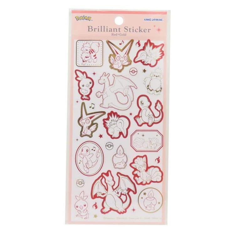 楽天市場】フレークシール ポケモンシール 201787 ピカチュウ kamio 再