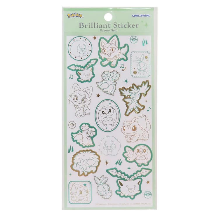 楽天市場】フレークシール ポケモンシール 201787 ピカチュウ kamio 再