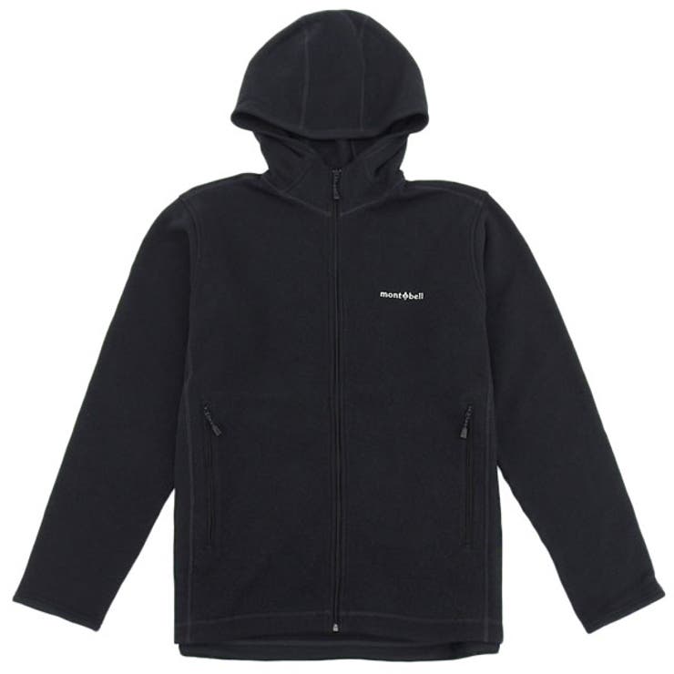 【10%OFFクーポン!7/26(日)1:59まで】Riverall mont-bell モンベル フリースジャケット パーカー メンズ アウター XL ブラック クリマプラス ニットパーカ RXL1106589BK mont-bell トップス|SHOPLIST