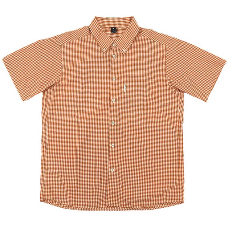 Riverall mont-bell モンベル ボタンダウンシャツ メンズ 半袖 クールビズ XL オレンジ WIC. ドライタッチ ショートスリーブシャツ RS1114549OG mont-bell トップス