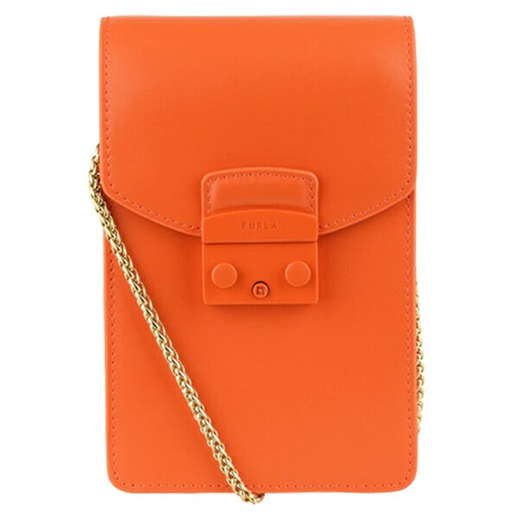 Riverall FURLA フルラ 曲がった掛け御徒面子 ショルダーバッグ スマートフォンケース ミニ チェーン店 ebr6 御徒面子・鞄