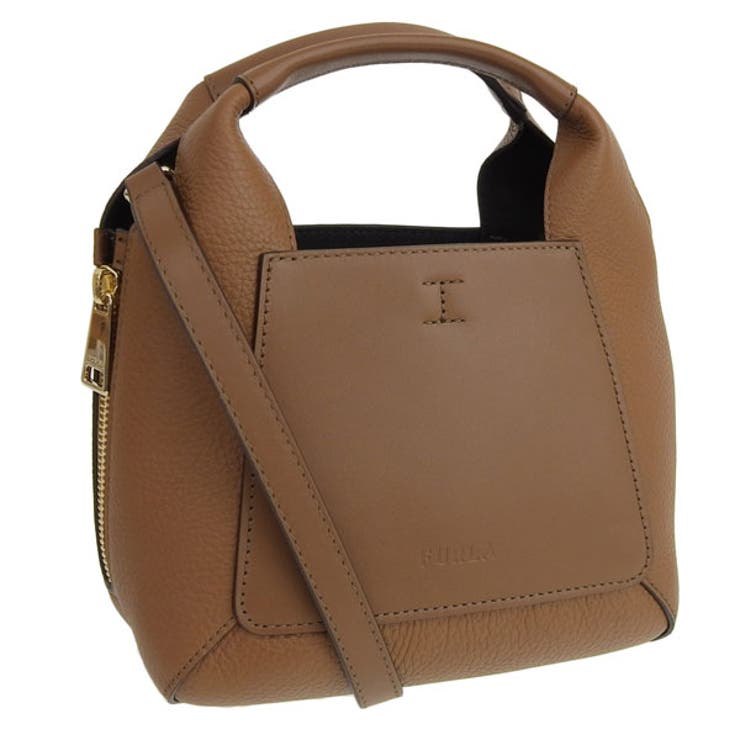 【10％OFF引き換え証！6/11(木)1:59まで】Riverall FURLA フルラ/FURLA/GILDA/MINI/TOTE ショルダーバッグ 2way御徒面子 なめし革 赤銅色系 レディース wb00583bx0181ghn00 御徒面子・鞄