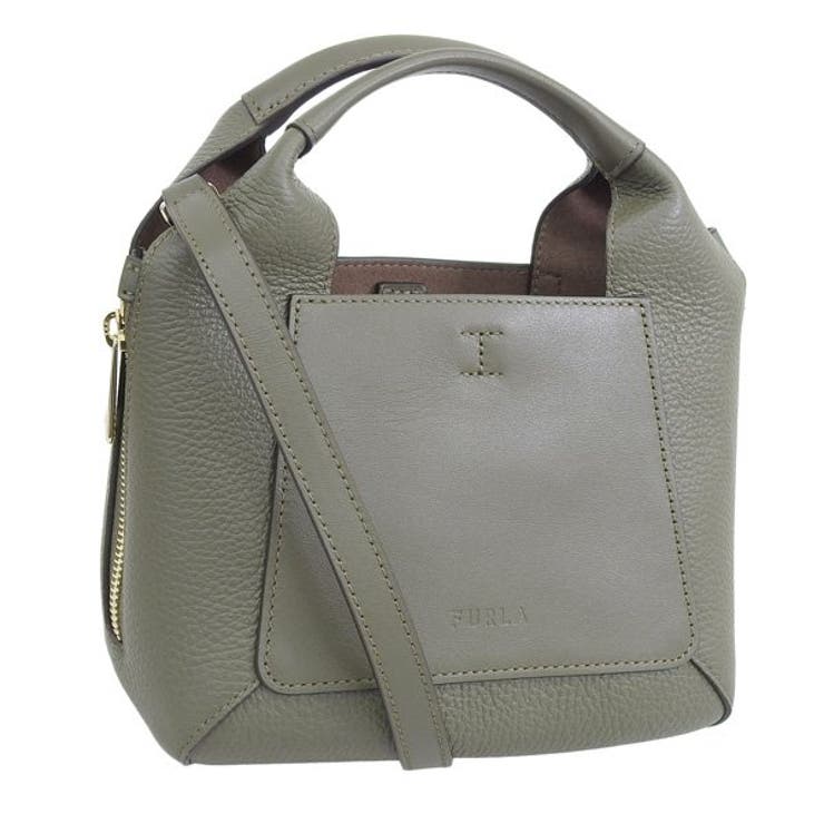 【10％OFF引き換え証！6/11(木)1:59まで】Riverall FURLA フルラ 御徒面子 レディース ショルダーバッグ 2WAY 御徒面子 なめし革 うす暗い薄墨色 GILDA MINI TOTE wb00583bx01811282s FURLA バッ