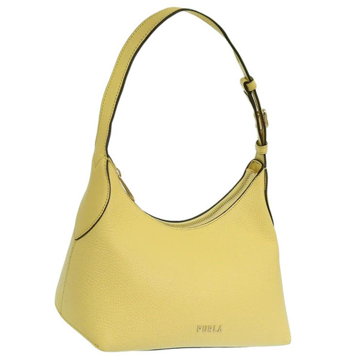 Riverall FURLA フルラ 御徒面子 レディース ハンドバック 逃げ口 なめし革 黄色 ダナエ S大きさ ホーボーバッグ DANAE S HOBO WB00799BX09292373S FURLA 御徒面子・鞄