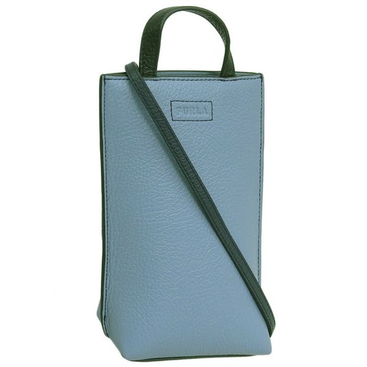 Riverall FURLA フルラ バッグ レディース ショルダーバッグ 縦型 レザー ブルー カメリア CAMELIA VERTICAL CROSSBODY WE00569HSC0002743S FURLA バッグ・鞄|SHOPLIST