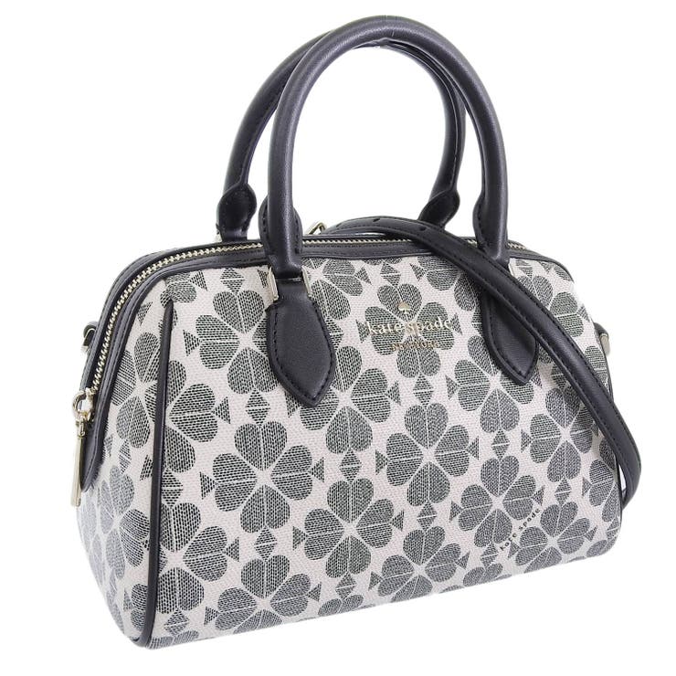 Riverall KATE SPADE ケイトスペード 御徒面子 レディース 2WAY ショルダーバッグ ハンドバック 逃げ道 黒いこと スペード御花 ダッフル 差し交わす上半身 spade flower duffle cb KG483-001 KA