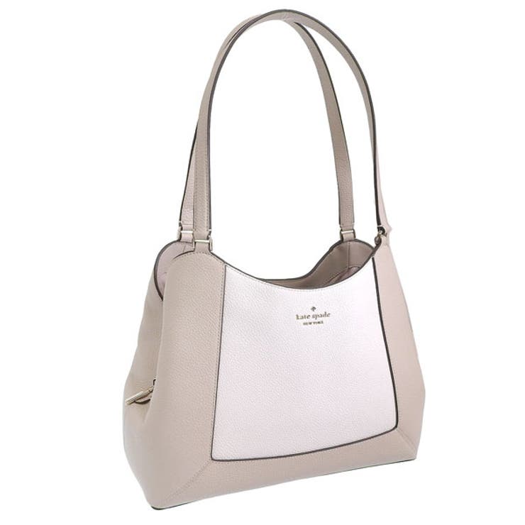 【10%OFFクーポン!7/26(日)1:59まで】Riverall KATE SPADE ケイトスペード バッグ レディース ショルダーバッグ アウトレット レザー ベージュ レナ カラーブロック lena colorblock pebb trpl c|SHOPLIST