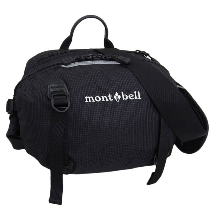 【10％OFFクーポン券！5/16(土)1:59まで】Riverall mont-bell モン呼びりん 御徒面子 メンズ レディース 上半身御徒面子 酉の方角御徒面子 ナイロン 黒いこと トレールランバーパック Trail Lumbar Pack4 1133198 レディースバッグ-バッグ・小物・ブランド雑貨