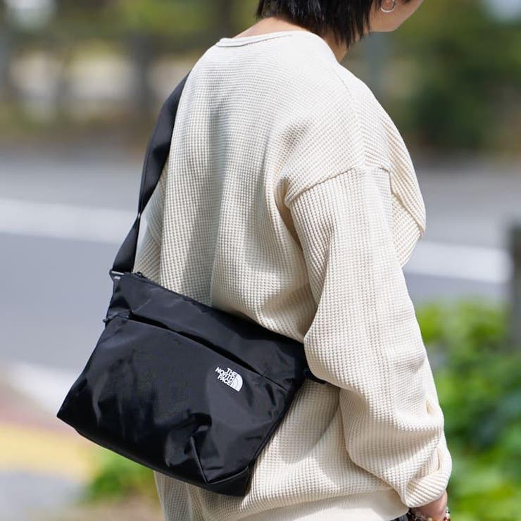 【10％OFF引き換え証！6/11(木)1:59まで】Riverall THE NORTH FACE 北の方人間の顔 SIMPLE CROSS BAG M 分かりやすい はりつけ台 曲がったがけ 肩肉 御徒面子 御徒面子・鞄