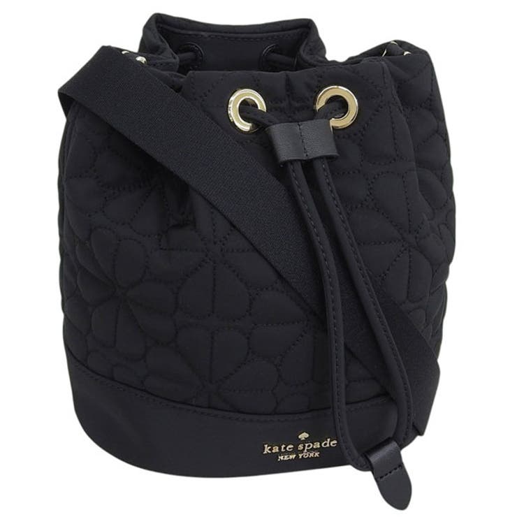 Riverall KATE SPADE ケイトスペード 御徒面子 レディース ショルダーバッグ 逃げ道 黒いこと spade flower qu sm bucket KK076-001 KATE SPADE 御徒面子・鞄