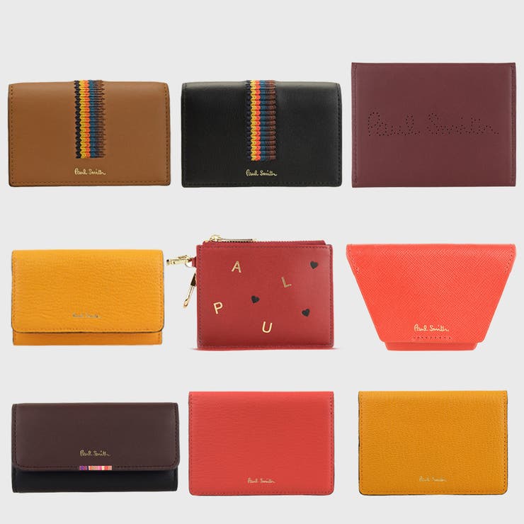 【10％OFFクーポン券！6/11(木)1:59まで】Riverall 【店卸し資産極限点!!】PAUL SMITH 極点スミス 名刺入れ 歌留多容れもの 定期入れ 通行手形容れもの 足がかり容れもの 小物