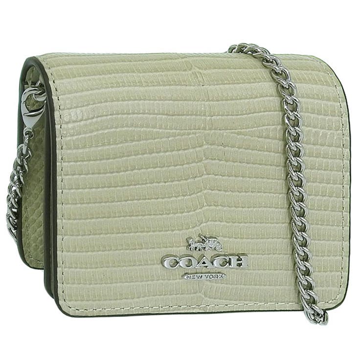 【10%OFFクーポン!7/26(日)1:59まで】Riverall COACH コーチ COIN WALLET コイン ウォレット 二つ折り 財布 レザー チェーン付き 財布|SHOPLIST