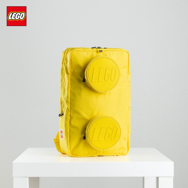 【10％OFFクーポン券！6/11(木)1:59まで】OSUMAC LEGO レゴ 背嚢 Signature Brick 1x2 18L黄色 御徒面子・鞄