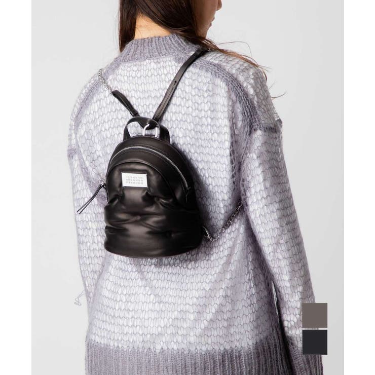 【10％OFFクーポン！7/26(日)1:59まで】U-STREAM メゾン マルジェラ MAISON MARGIELA S56WA0014 P4300 バックパック GLAM SLAM BACKPACK レディース バッグ グラム スラム デイパック｜SHOPLIST
