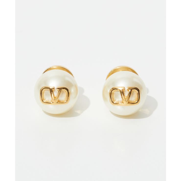 楽天市場】VALENTINO ヴァレンティノ ピアス 7W2J0G76MET レディース V