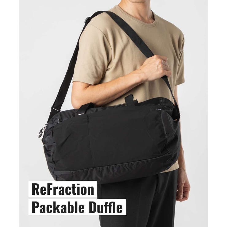【10％OFF引き換え証！6/11(木)1:59まで】U-STREAM マタドール Matador MATOG2W01BK ダッフルバッグ Refraction Packable Duffle Bag メンズ レディース 御徒面子 リフラクション パッカブル