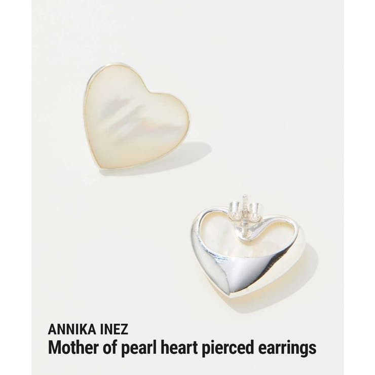 楽天市場】ANNIKA INEZ アニカイネズ ピアス Heart Drop Earrings Sml