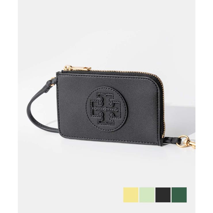 未使用 TORY BURCH ジップウォレット 小銭入れ ケース ネイビー TORY
