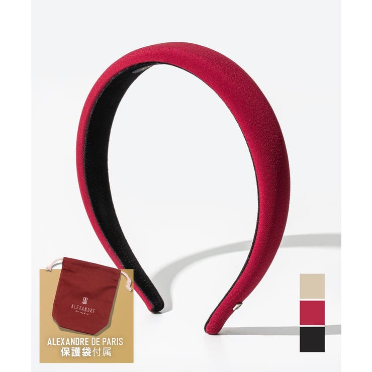 【10％OFFクーポン！7/26(日)1:59まで】U-STREAM アレクサンドルドゥパリ ALEXANDRE DE PARIS THB-20149-25 カチューシャ ヘアアクセサリー レディース アクセサリー ヘアバンド 髪飾り サテン 髪留め ヘ｜SHOPLIST