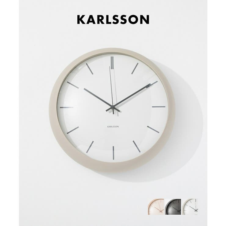 【10%OFFクーポン!7/26(日)1:59まで】U-STREAM カールソン KARLSSON Wall clock Nirvana Globe KA5859GY KA5859SB KA5859WG ニルヴァーナグローブ 直径40cm 掛け時計 ウォ|SHOPLIST