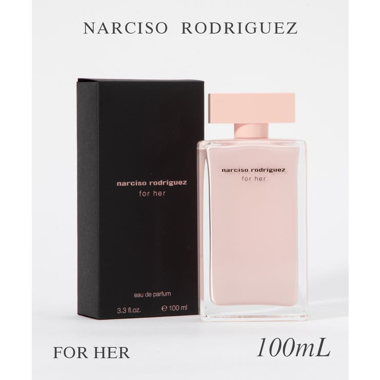 U-STREAM ナルシソロドリゲス NARCISO RODRIGUEZ オードパルファム レディース フレグランス フォーハー オードパルファム EDP 100ml フローラル 優雅 女性らしさ ローズ ピーチ パチョリ ムスク ミステリアス ギフト｜SHOPLIST