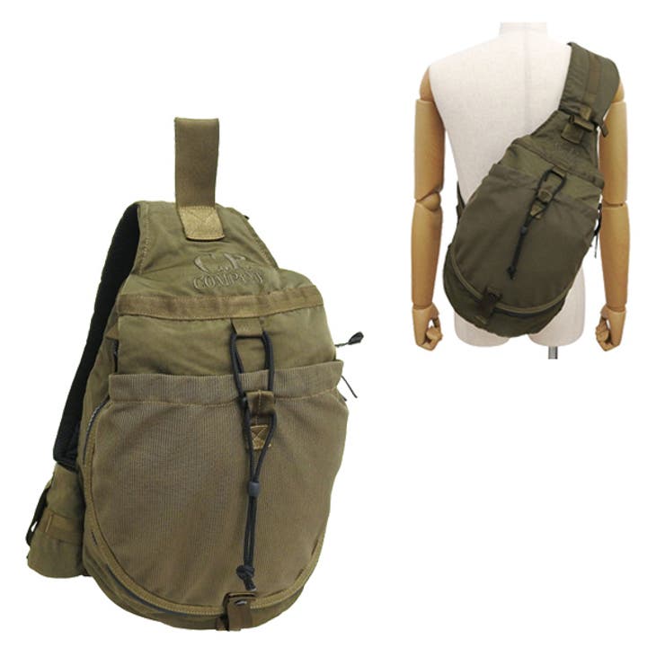 Riverall C.P. COMPANY シーピーカンパニー 御徒面子 メンズ レディース 上半身御徒面子 逃げ口 カーキ CMAC027A005269G683 C.P. COMPANY 御徒面子・鞄