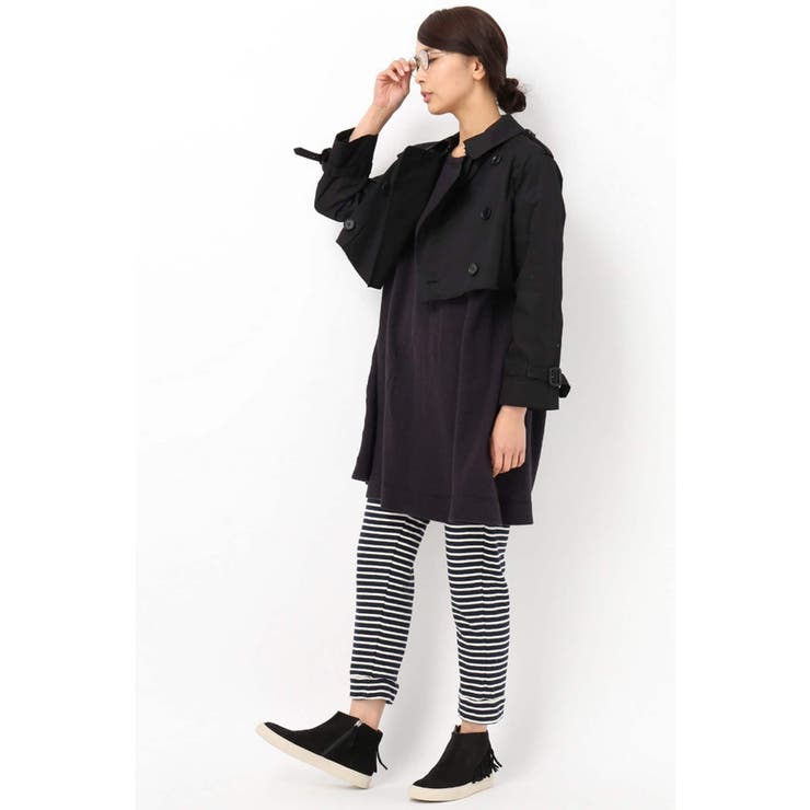 B.C STOCK ＜journal standard luxe＞ 【QUARTERLY】スーピマコットンボレロトレンチ パンツ・ズボン